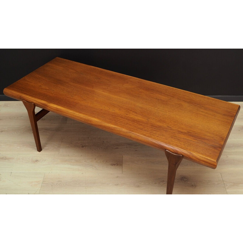 Vintage teak coffee table by Johannes Andersen, 1970s
