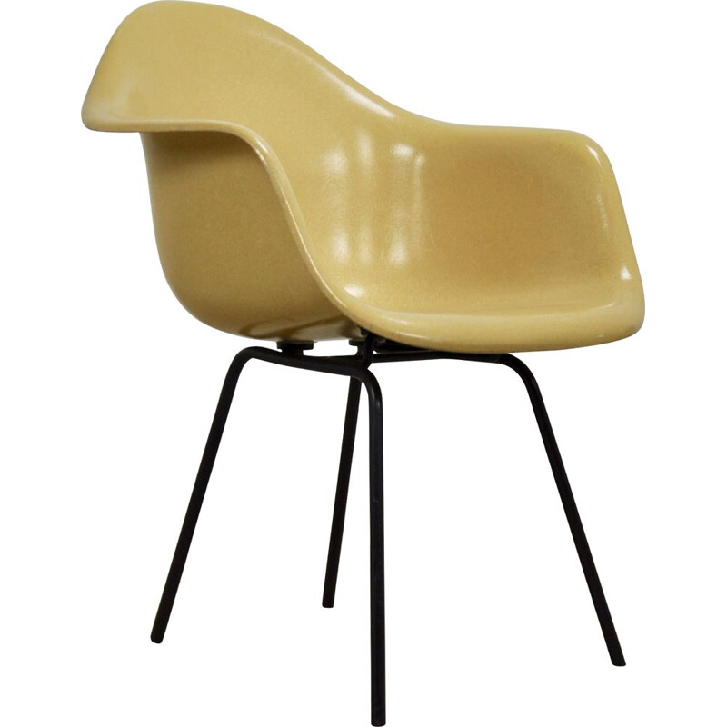 Vintage fiberglass armchair by Charles & Ray Eames for Herman Miller