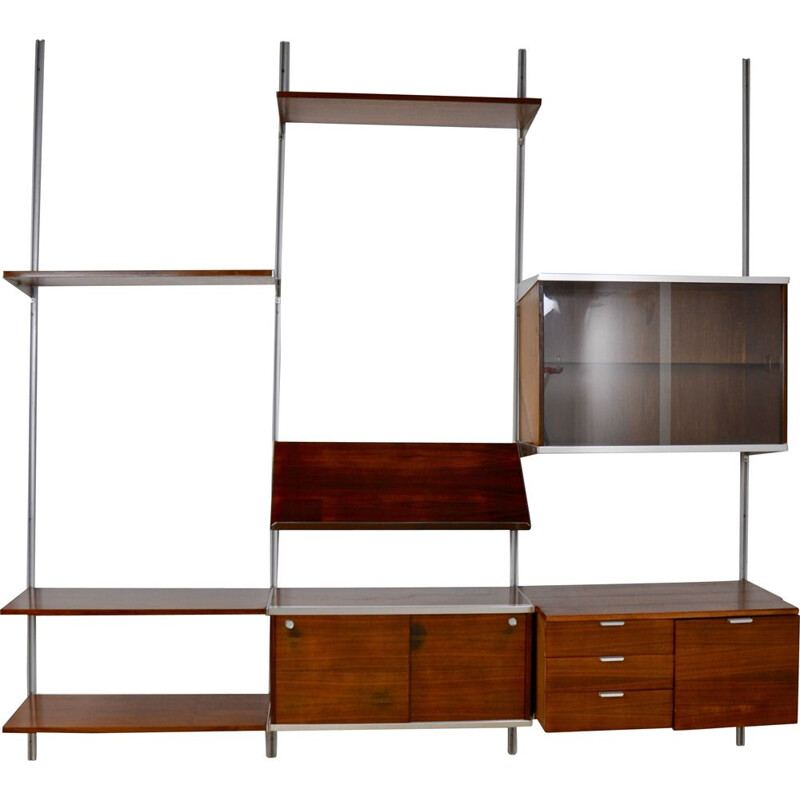 Vintage wall Unit by George Nelson for Mobilier international, 1960s