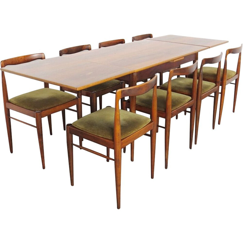 Vintage dining set by Drevotvar Jablonne nad Orlici, 1960s