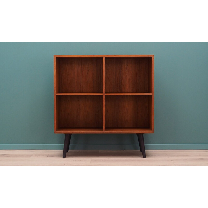 Vintage teak bookcase, Denmark, 1960s