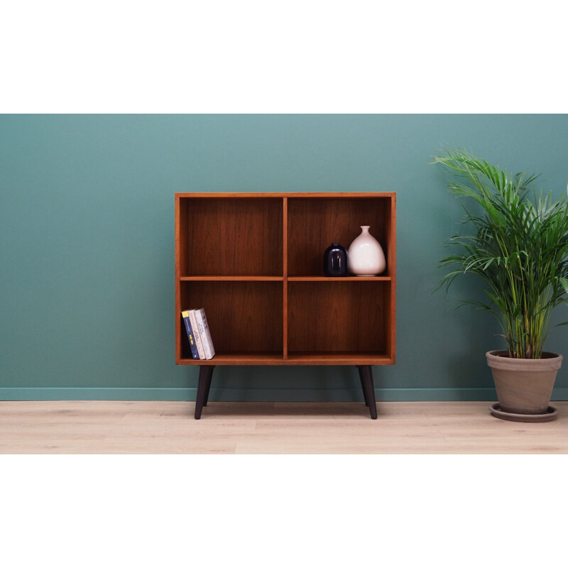 Vintage teak bookcase, Denmark, 1960s