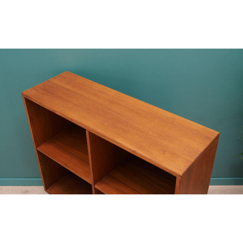 Vintage teak bookcase, Denmark, 1960s