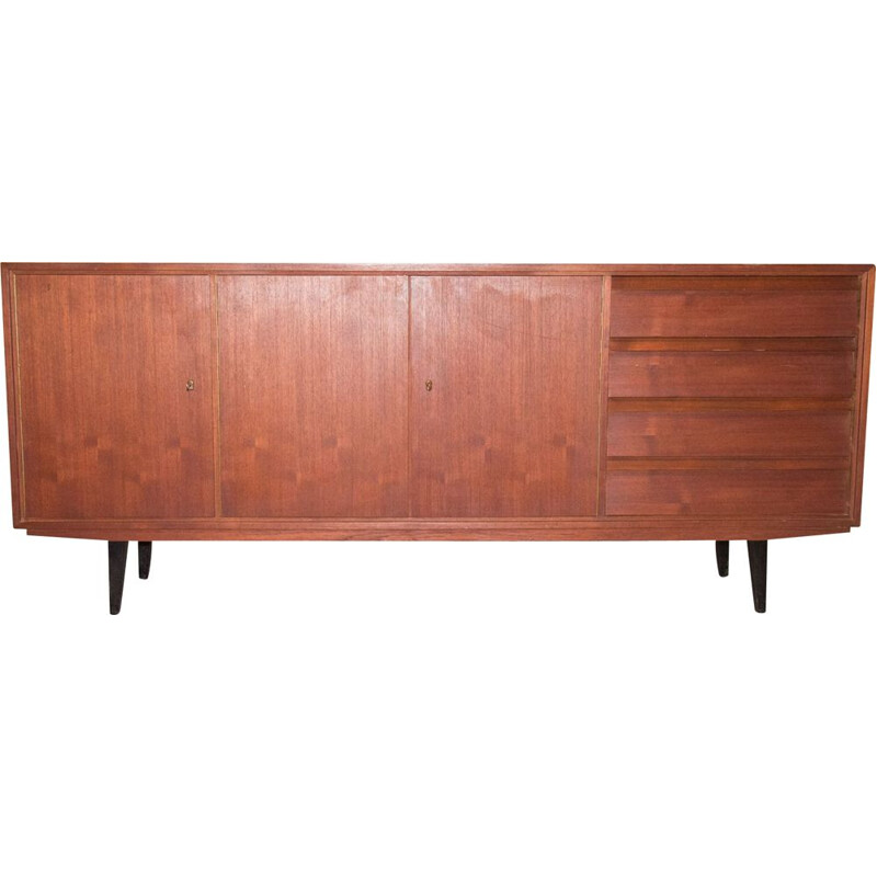 Vintage Scandinavian rosewood sideboard, 1960