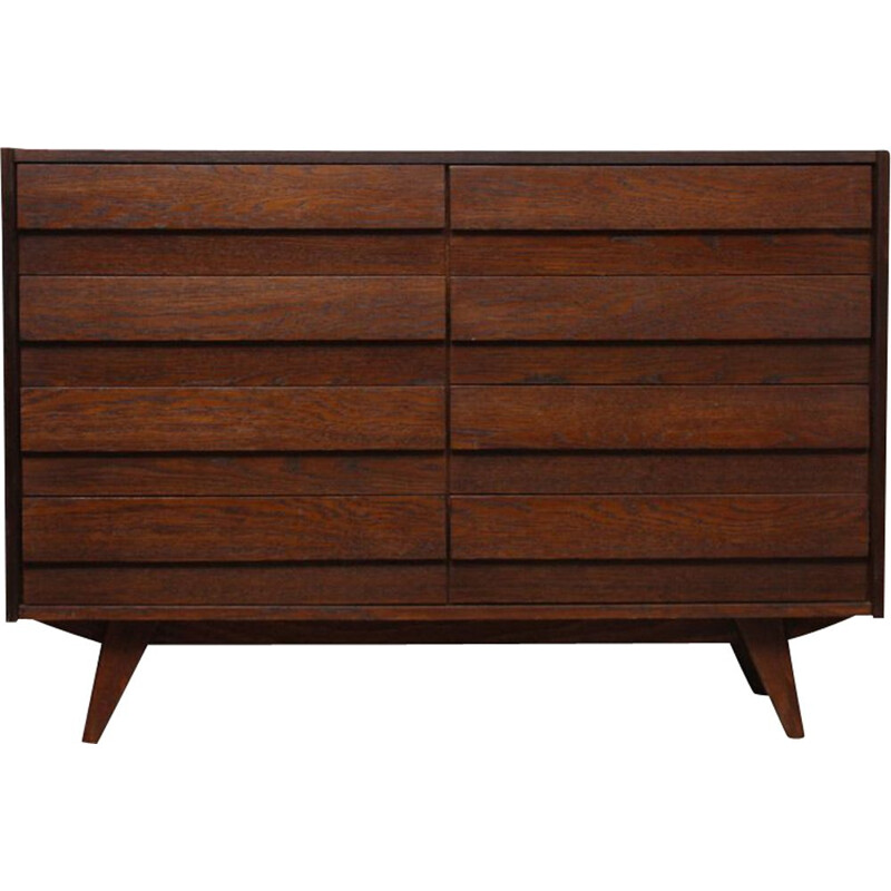 Vintage sideboard, model U-453, published by Interier Praha, 1960