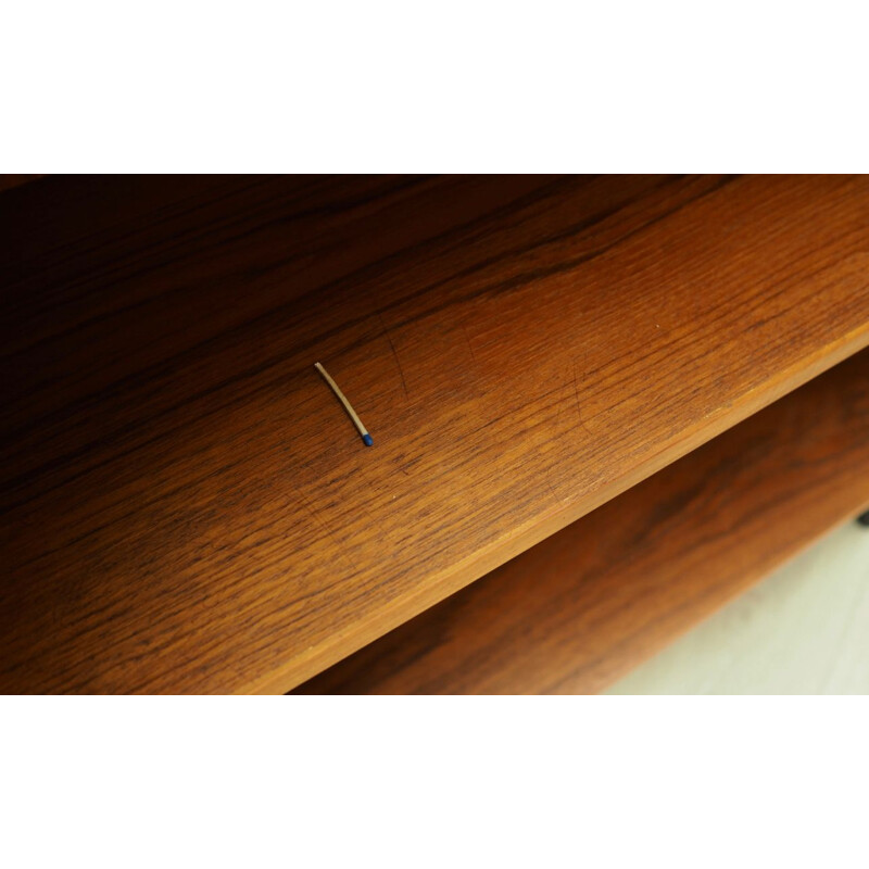 Vintage bookcase in teak, 1960s