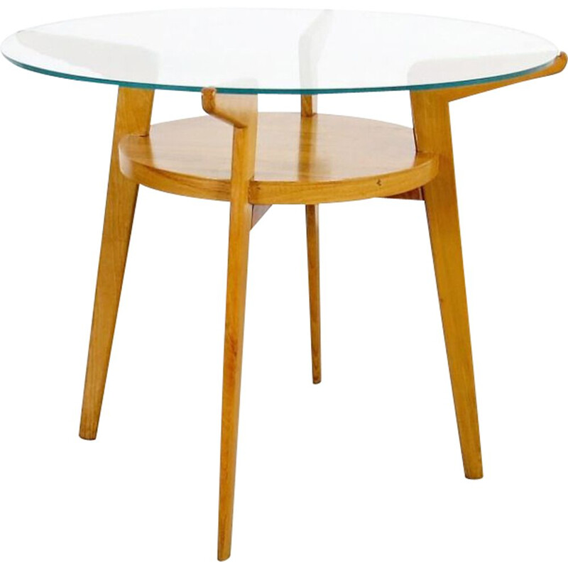 Table d'appoint vintage de Jitona, Tchécoslovaquie, 1960