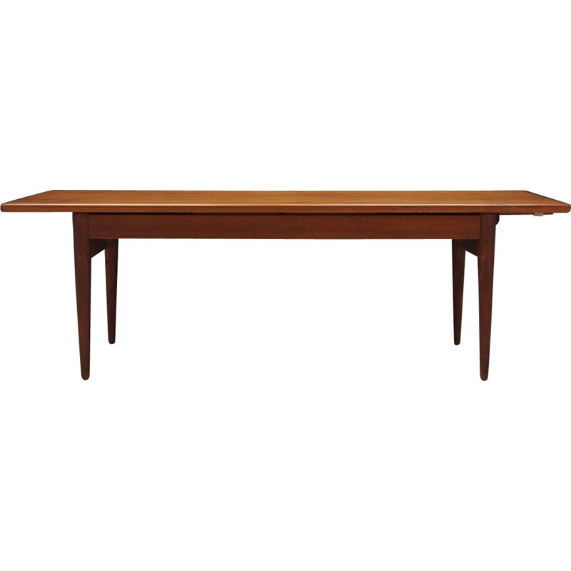 Vintage teak coffee table, Denmark, 1960-70s