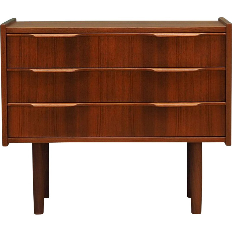 Vintage teak Chest Of Drawers, Denmark, 1960-70s