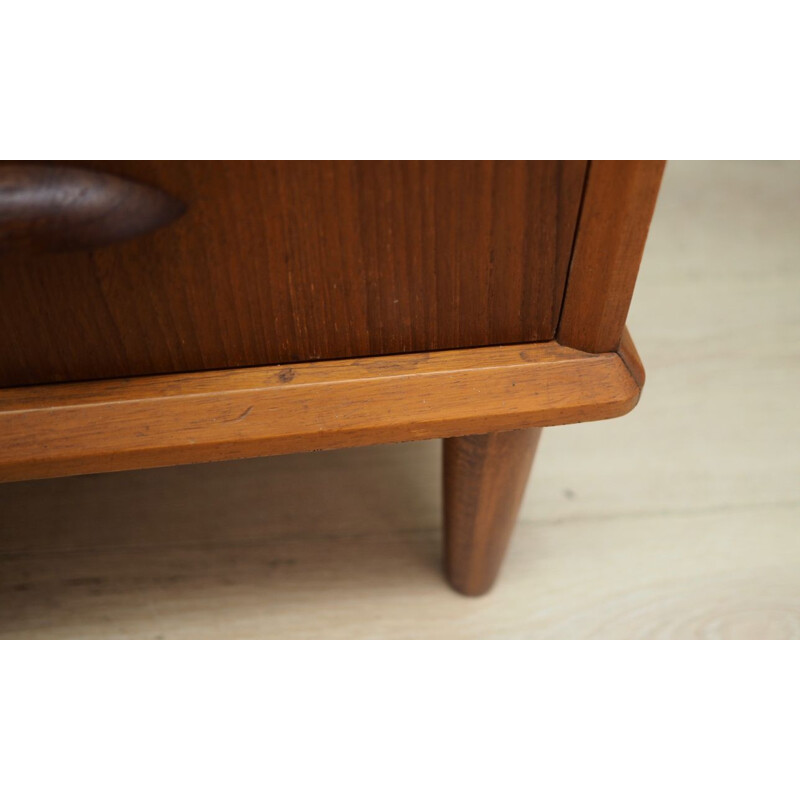 Vintage teak chest of drawers, 1960-70s