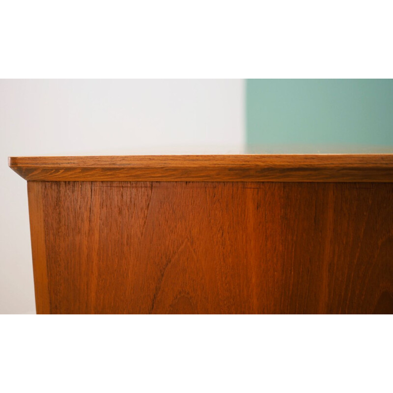 Vintage teak chest of drawers, 1960-70s