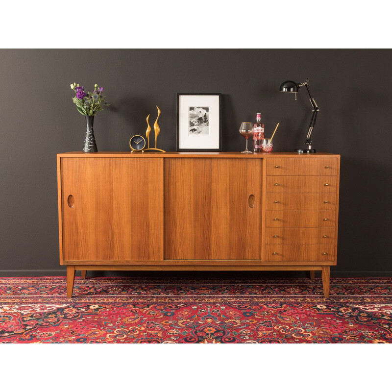 Vintage walnut Sideboard "type 29" by Georg Satink from WK Möbel, 1950s