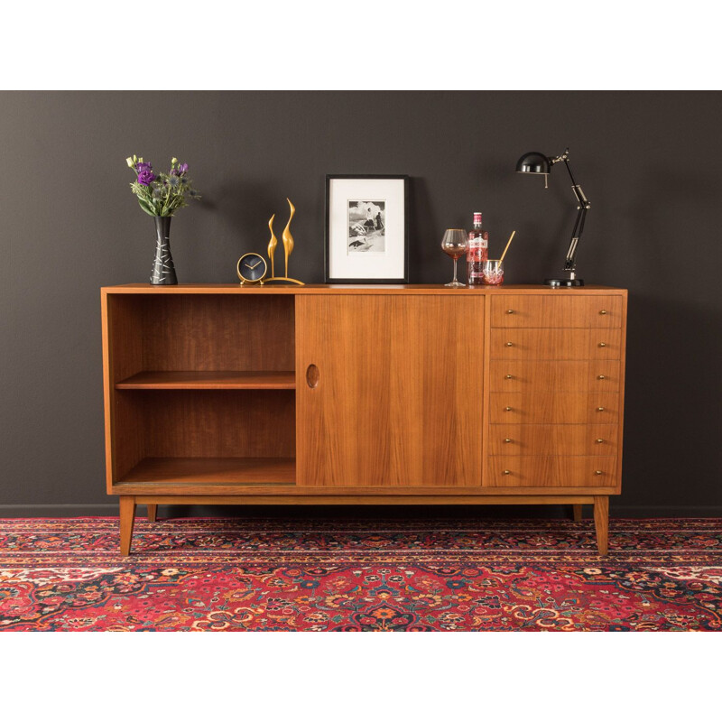 Vintage walnut Sideboard "type 29" by Georg Satink from WK Möbel, 1950s