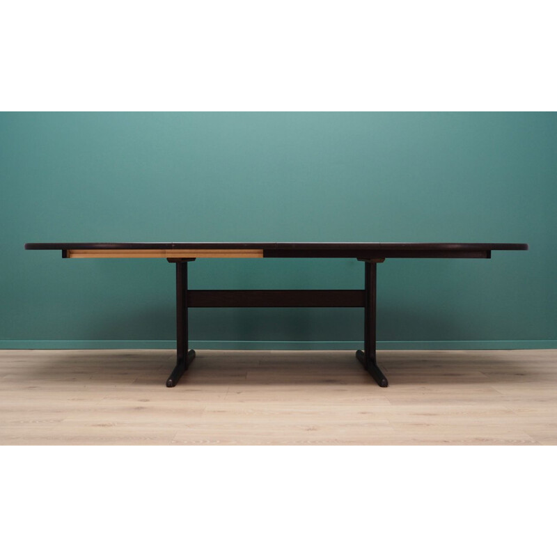 Vintage dining table in oak by Skovby Mobelfabrik, 1960-70s