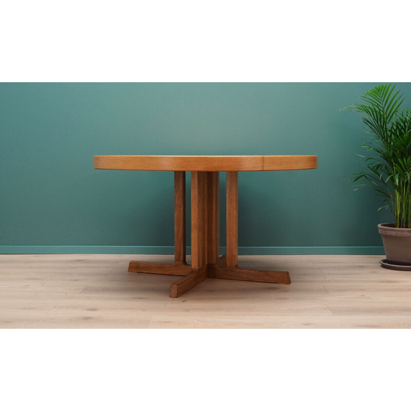 Vintage ash dining table by Johannes Andersen, 1960-70s