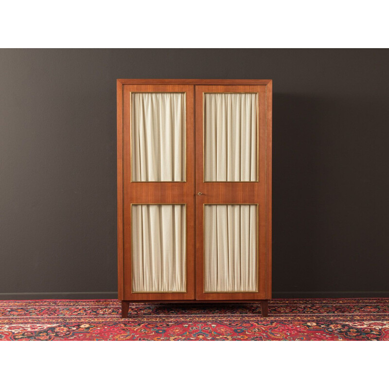 Vintage wardrobe in macore veneer, 1950s