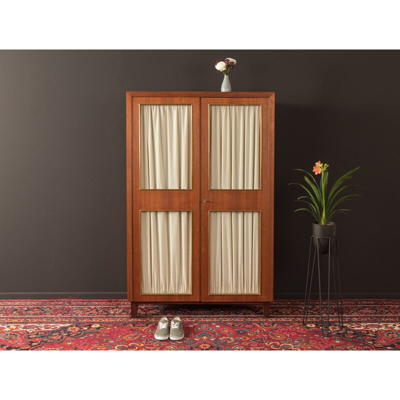 Vintage wardrobe in macore veneer, 1950s