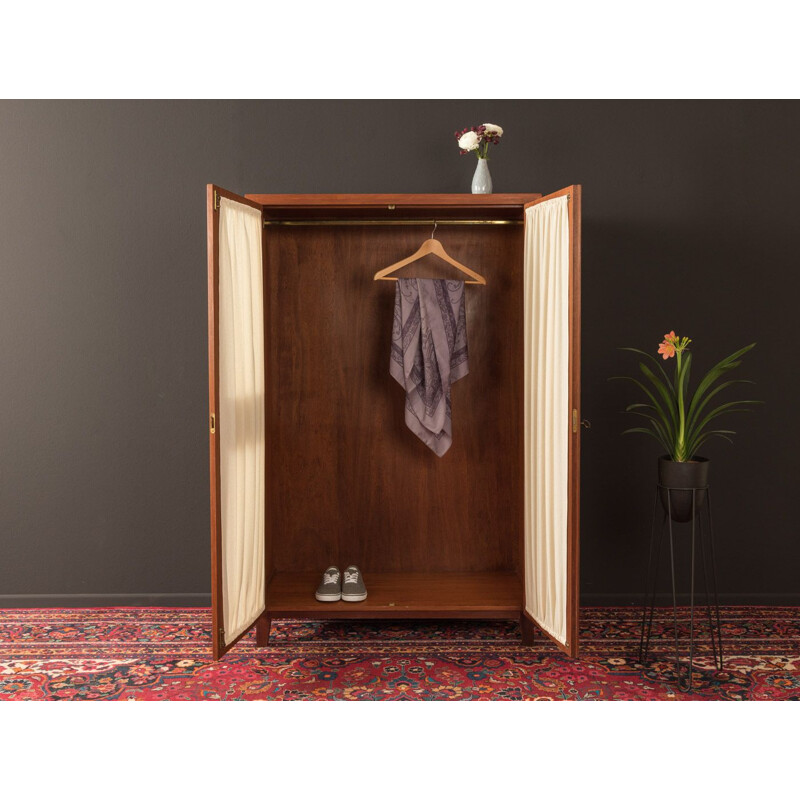 Vintage wardrobe in macore veneer, 1950s