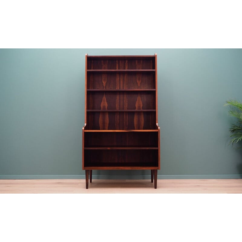 Vintage rosewood Bookcase, Denmark, 1960-70s