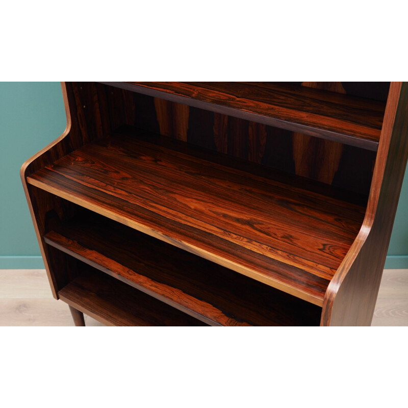 Vintage rosewood Bookcase, Denmark, 1960-70s