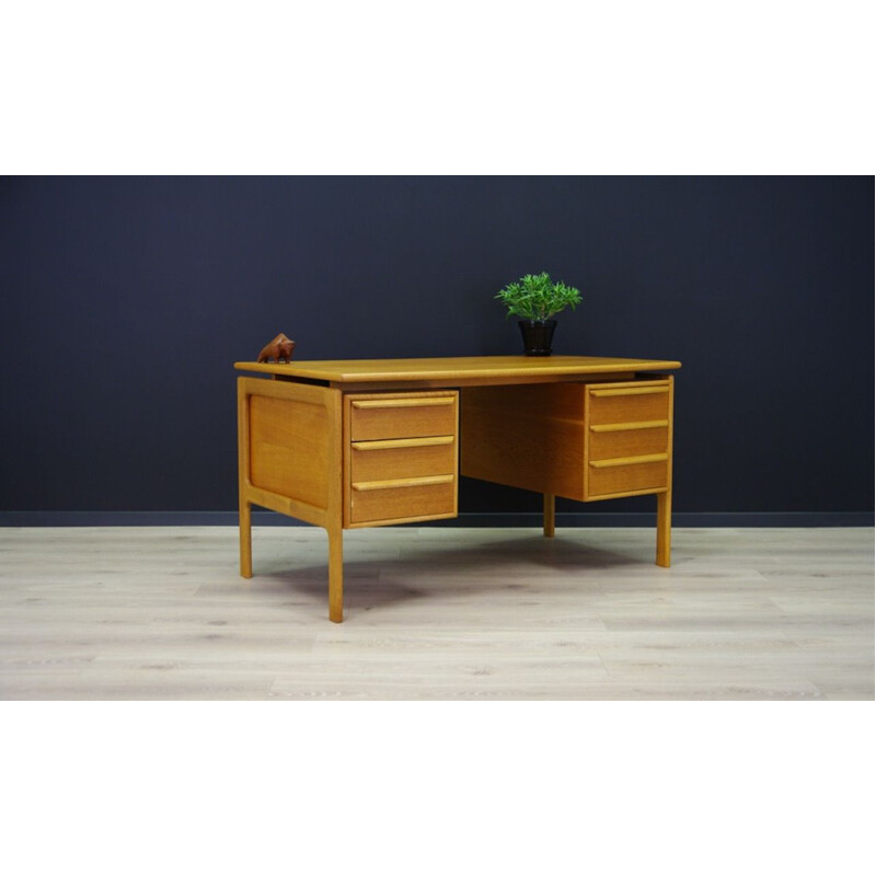  Vintage desk by GV Møbler in ashwood, 1960s