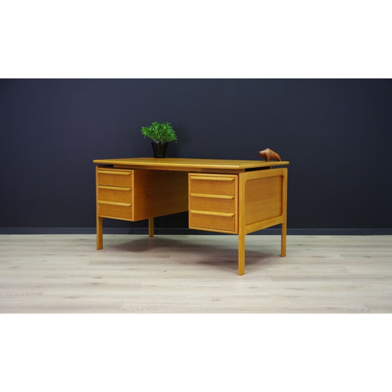  Vintage desk by GV Møbler in ashwood, 1960s