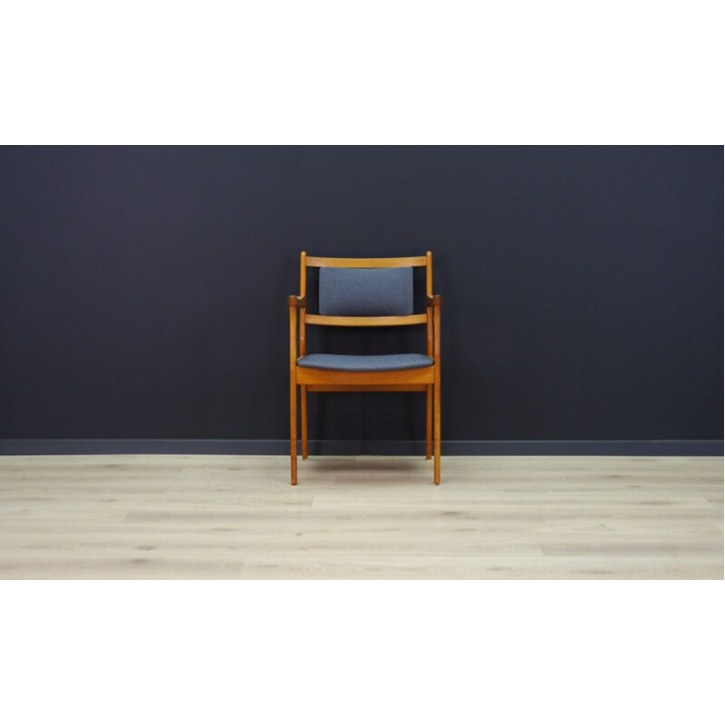 Teak Danish vintage armchair, 1960s