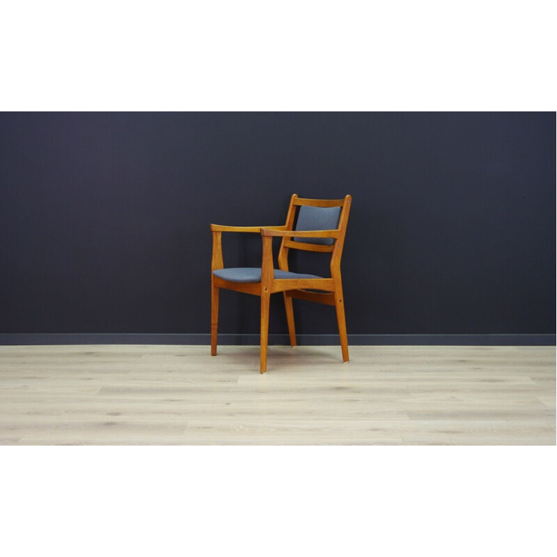 Teak Danish vintage armchair, 1960s