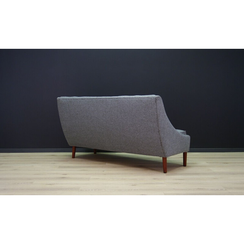 Vintage grey sofa, scandinavian style, Denmark, 1960-70s