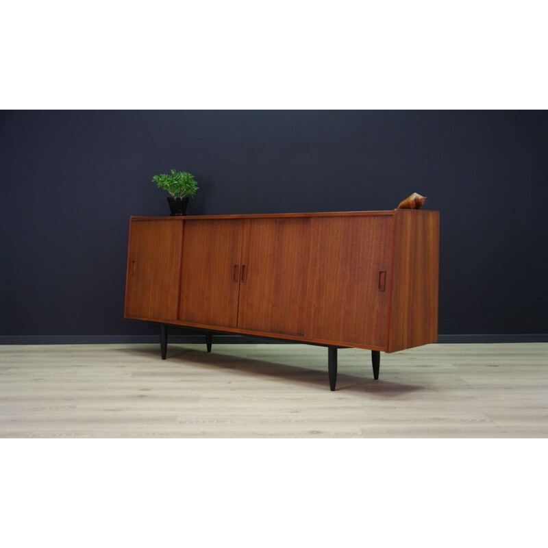 Vintage teak sideboard, Denmark, 1960-70s