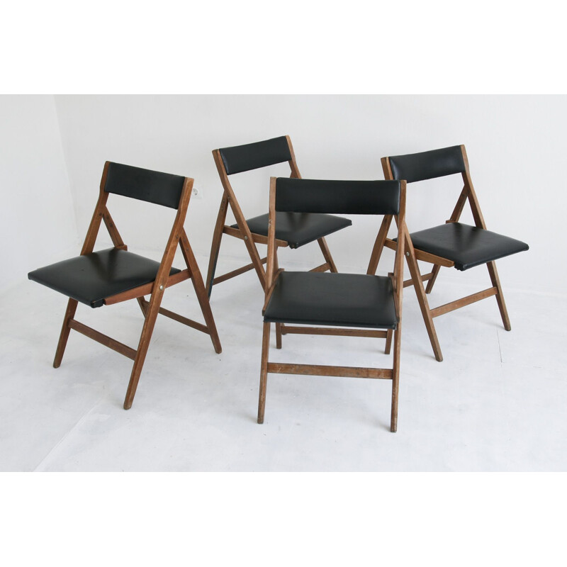 Ensemble de 6 chaises vintage Eden de Gio Ponti, 1950