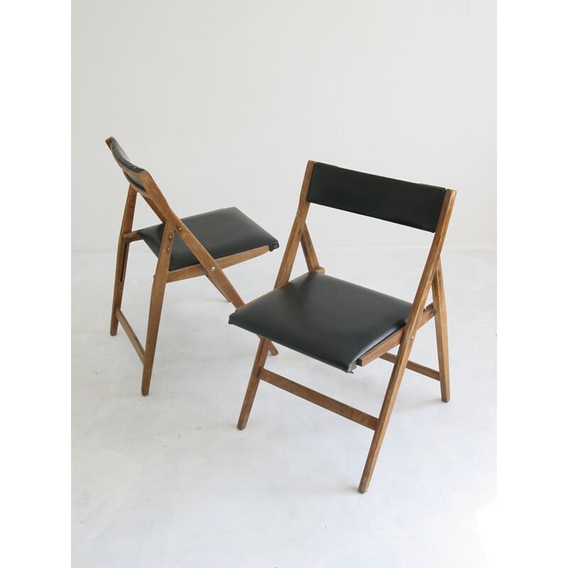 Set of 6 vintage Eden dining chair from Gio Ponti, 1950