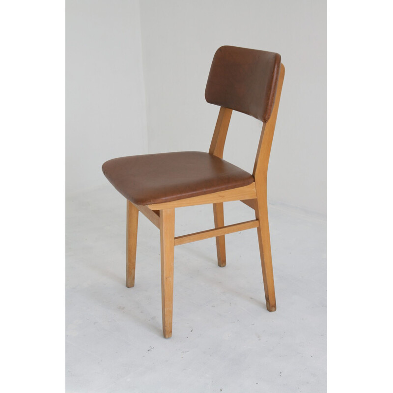 Vintage chair in brown color, 1960s