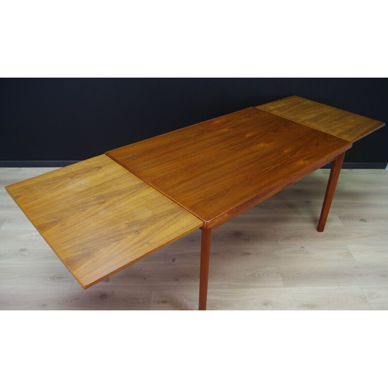 Table vintage en teck, design danois, par Grete Jalk, 1960-70