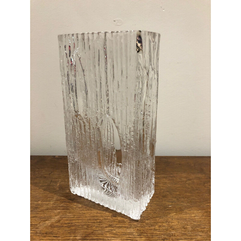 Vase vintage daum modéle cratère 