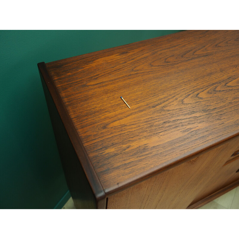 Vintage Westergaard highboard in teak, 1960-1970