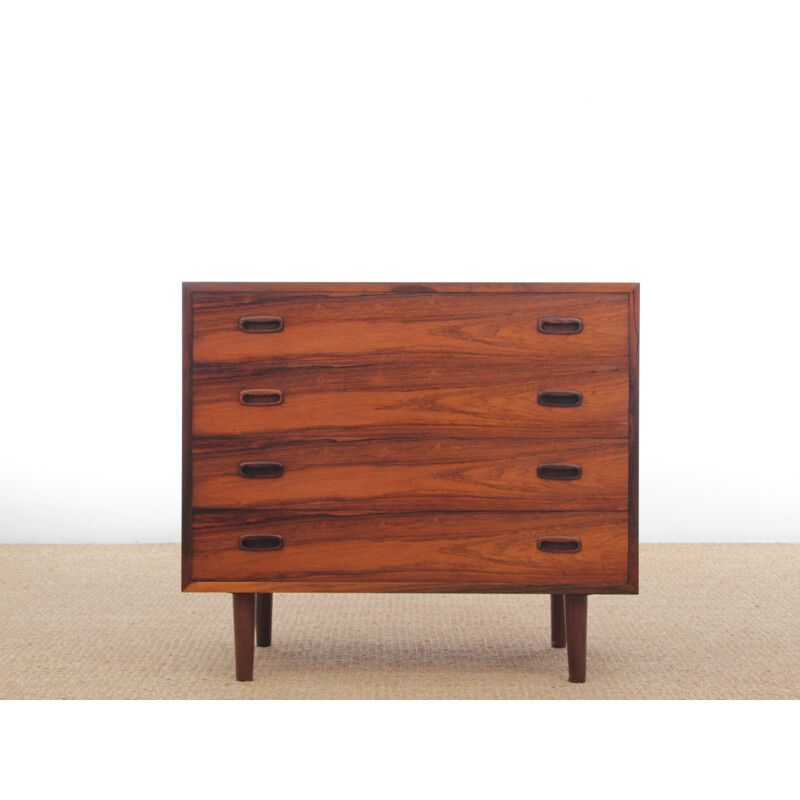 Vintage Scandinavian chest of drawers in Rio rosewood