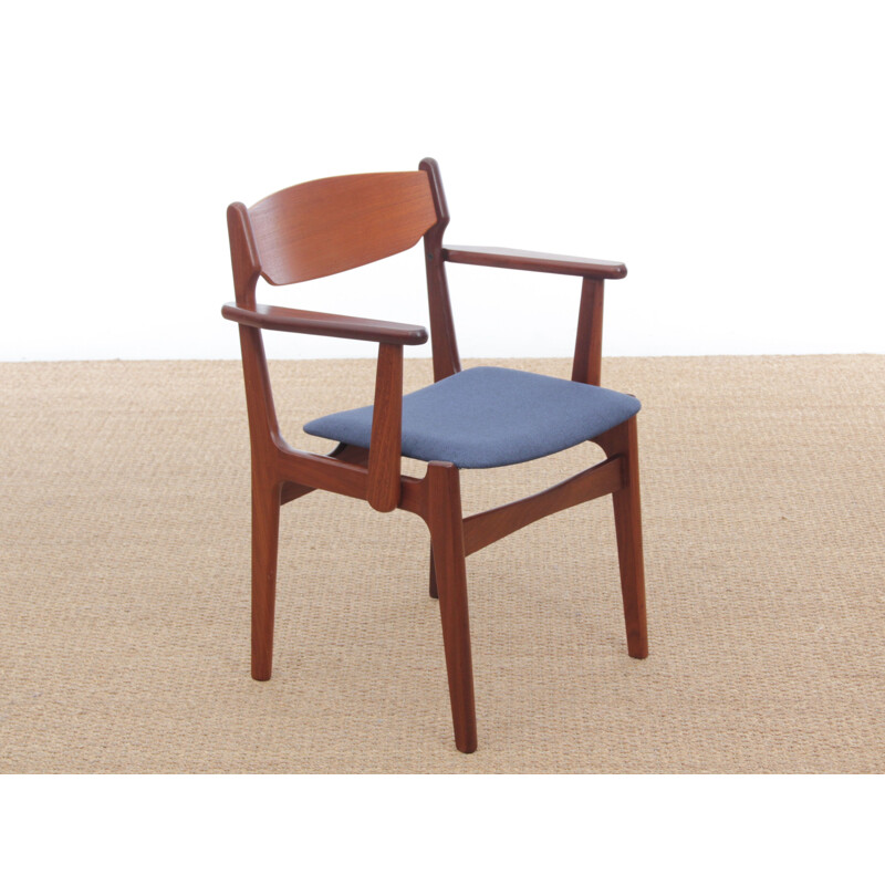 Fauteuil scandinave en teck