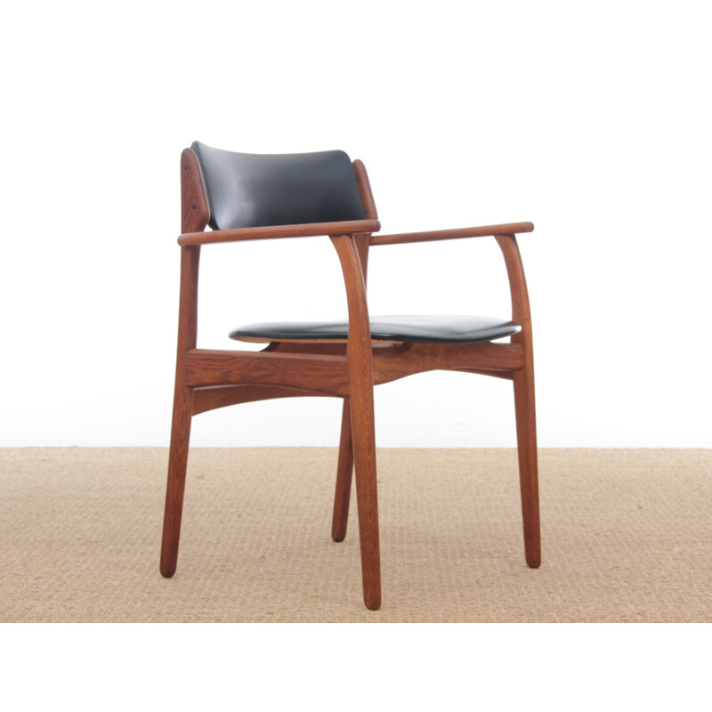 Vintage Scandinavian teak armchair Model 50