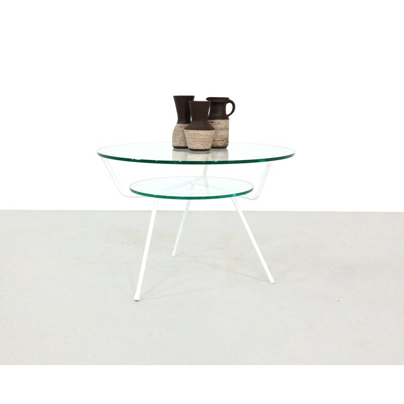 Vintage coffee table by WH Gispen for Kembo, 1950
