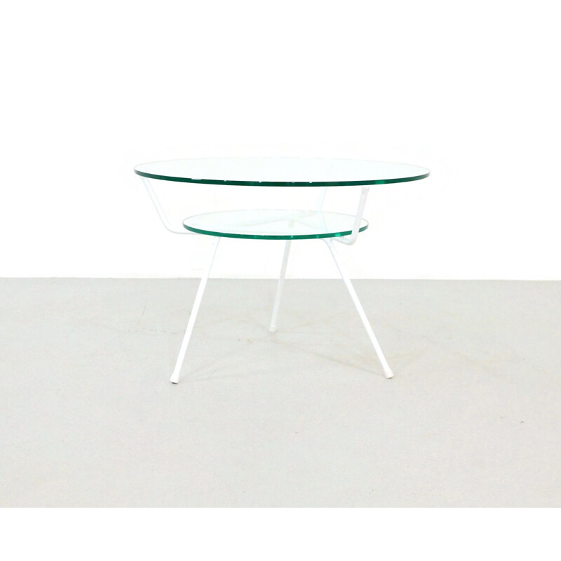 Vintage coffee table by WH Gispen for Kembo, 1950