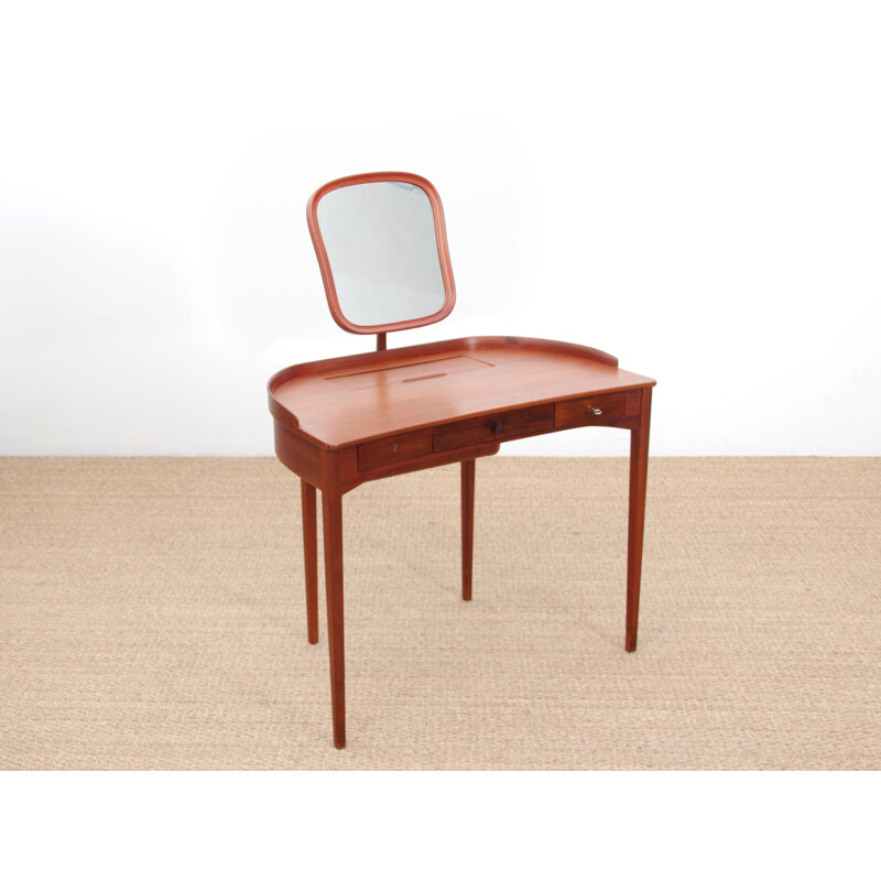 Vintage Scandinavian mahogany hairdresser by Carl Malmsten for Bodafors 