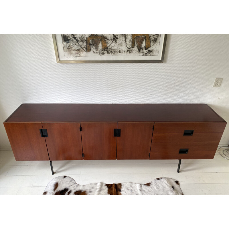 Vintage Du03 teak sideboard by Cees Braakman for Pastoe, Netherlands 1950