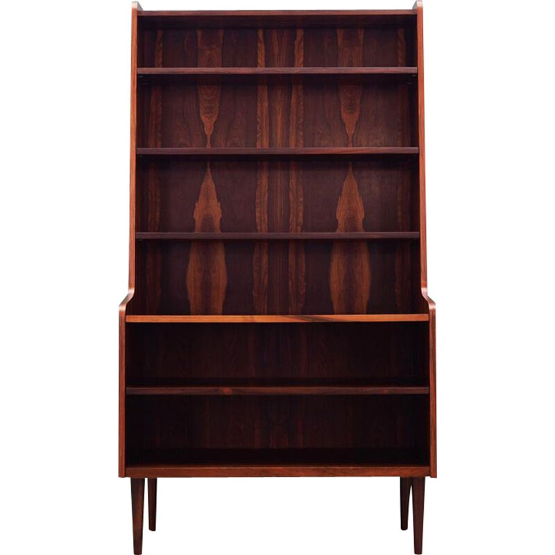 Vintage rosewood Bookcase, Denmark, 1960-70s