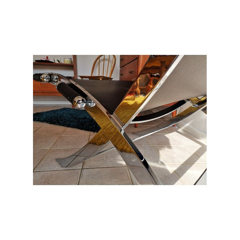 Fauteuil Scissor Chair vintage par Antonio Citterio pour Flexform Italia