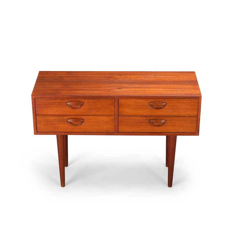 Vintage Teak Dresser by Kai Kristiansen for FM Møbler, 1962