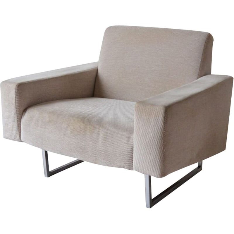 Fauteuil vintage Courchevel par PIERRE GUARICHE, sièges témoins, 1959