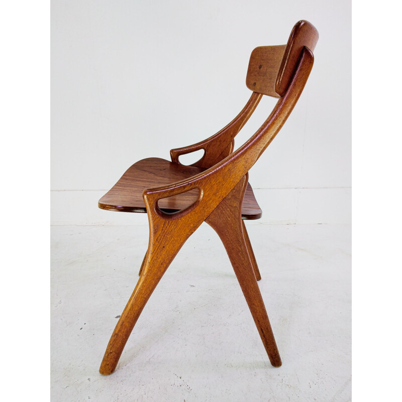 Vintage Danish Dining Chair by Hovmand Olsen for Mogens Kold, 1960s
