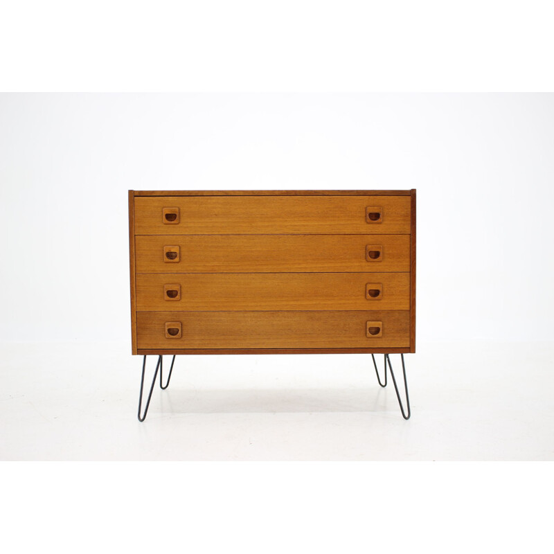 Vintage Teak Chest of Drawers, Denmark 1960