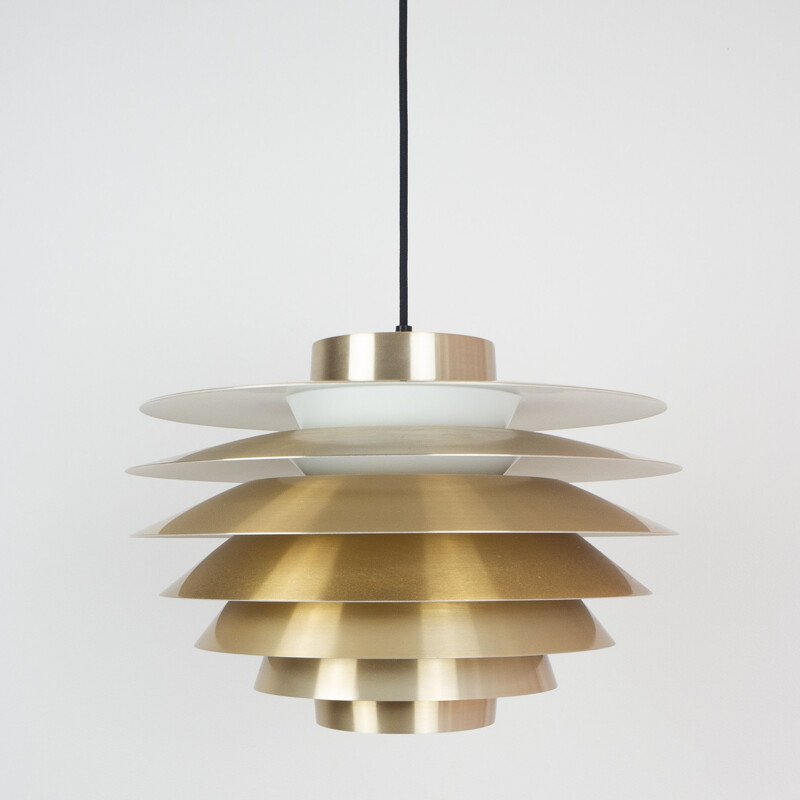 Danish pendant lamp Verona by Svend Middelboe fofr Nordisk Solar, Denmark 1962